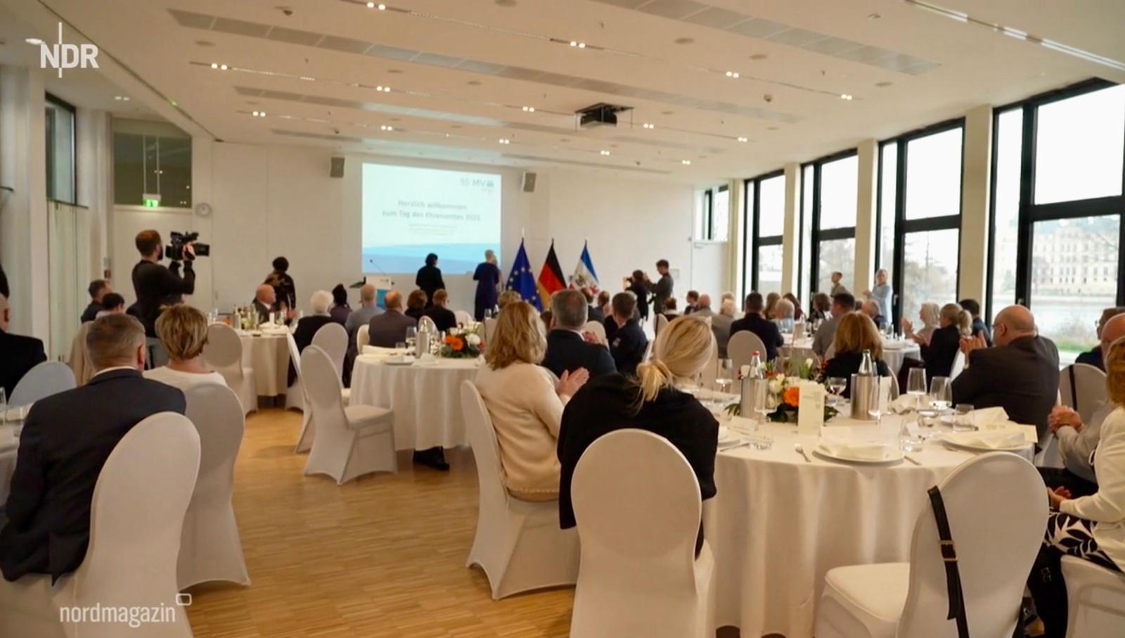 Blick über die Geehrten