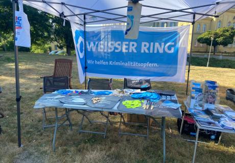 WEISSER RING beim Vereinsfest 2024 der Stadt Güstrow